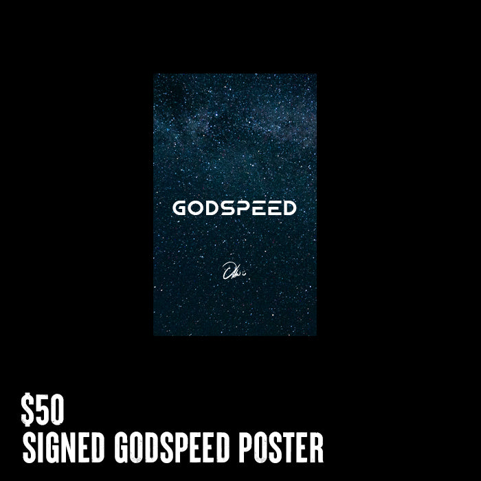 SIGNED GODSPEED POSTER