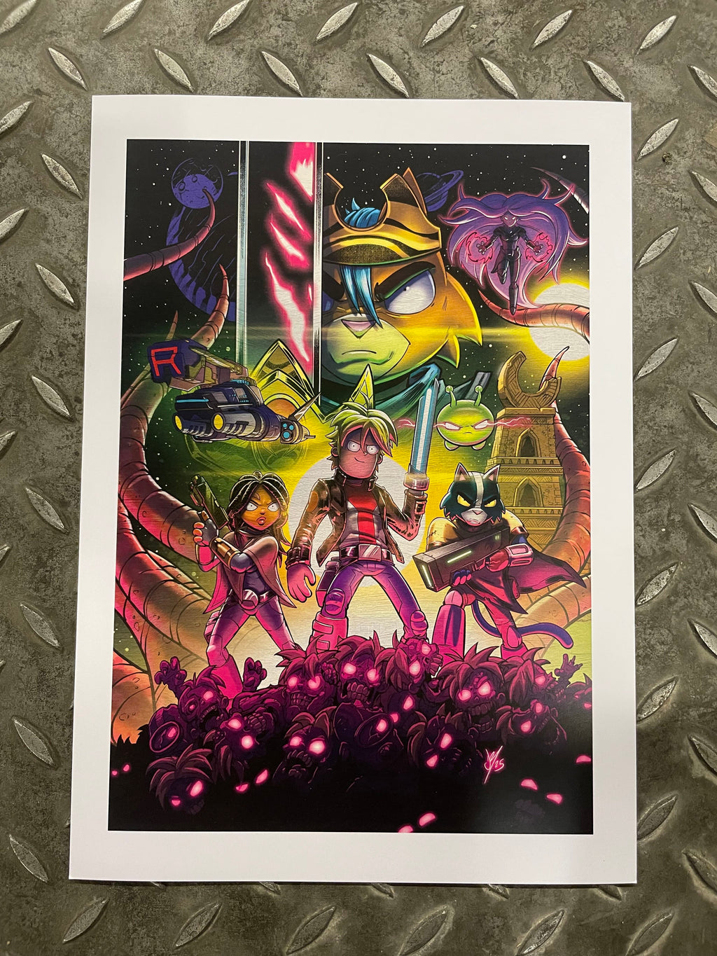 ART PRINTS  - BY DAZ - TOUR INTL